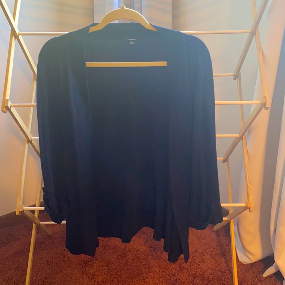 Rafaella Dark Navy Blue Cardigan